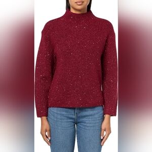 Women's Red Sweater Calvin Klein Sequins Size XL